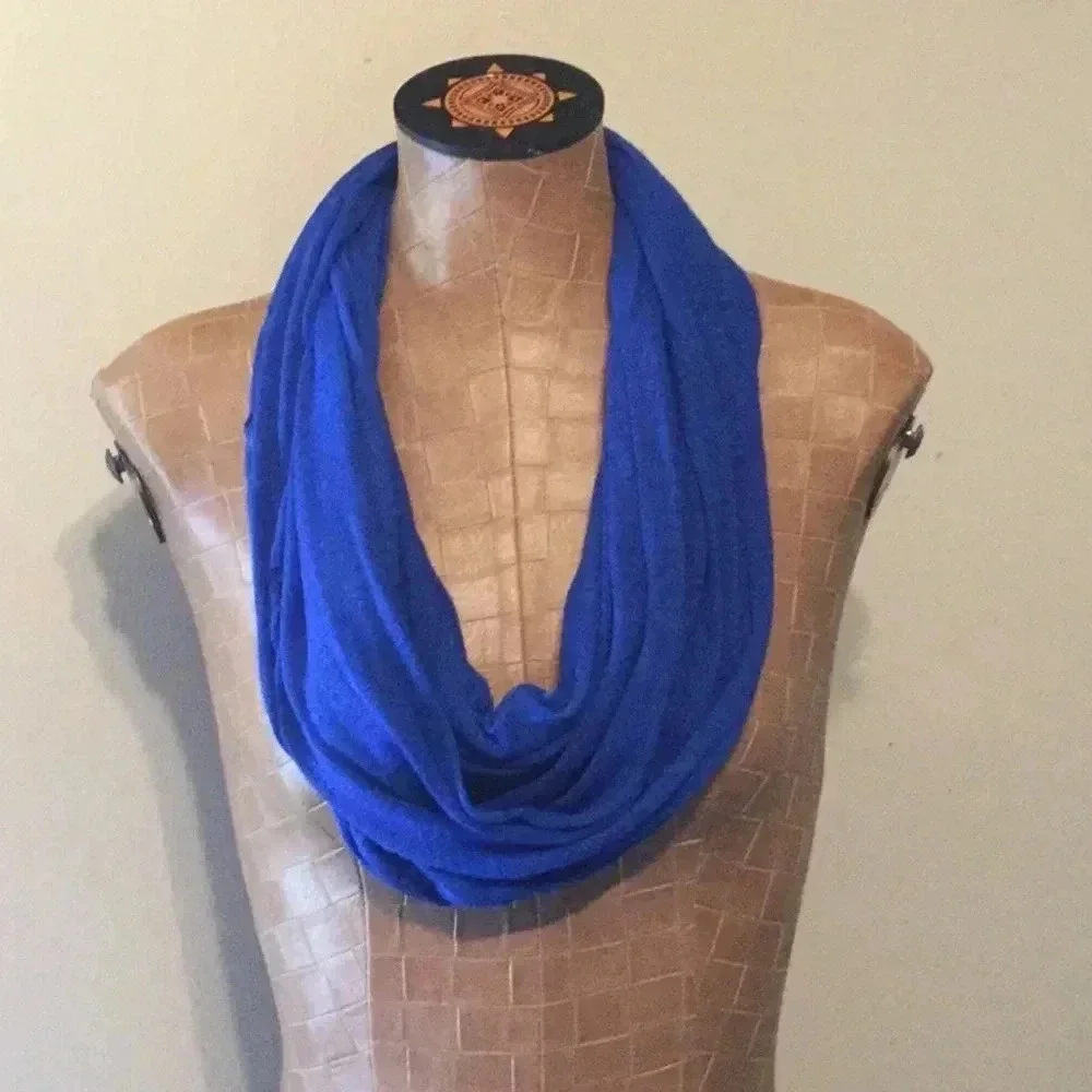 🎠Blue double wrap scarf‎ 🎠
